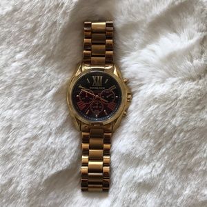 Michael Kors Bradshaw gold watch